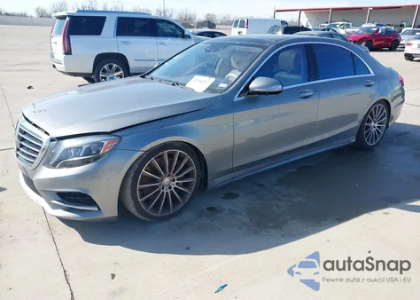 2015 Mercedes-Benz S 550 z USA, uszkodzony, nr VIN WDDUG8CB6FA148915